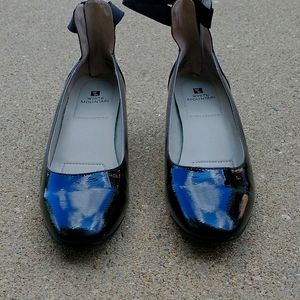 Women's white mountain dress shoes 10 black